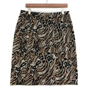 Clara Sun Woo leopard mini skirt Size large